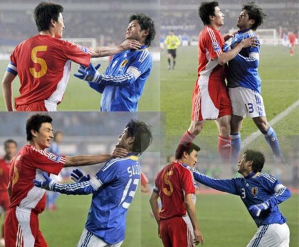 中国男团vs日本男团打架