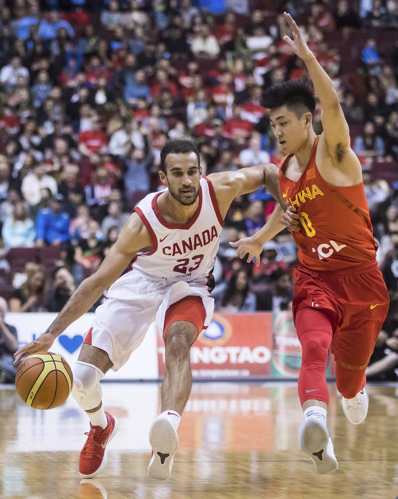加拿大男篮vs中国男篮热身赛