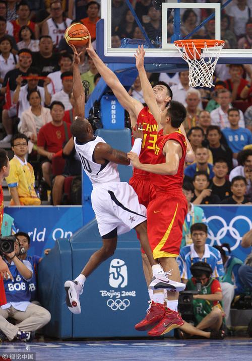 nba篮球美国vs中国的相关图片