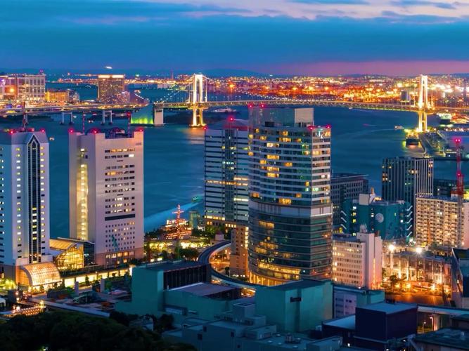 中国vs美国城市夜景视频的相关图片