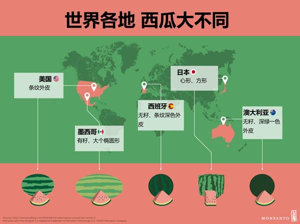 中国各省vs全球各国西瓜的相关图片