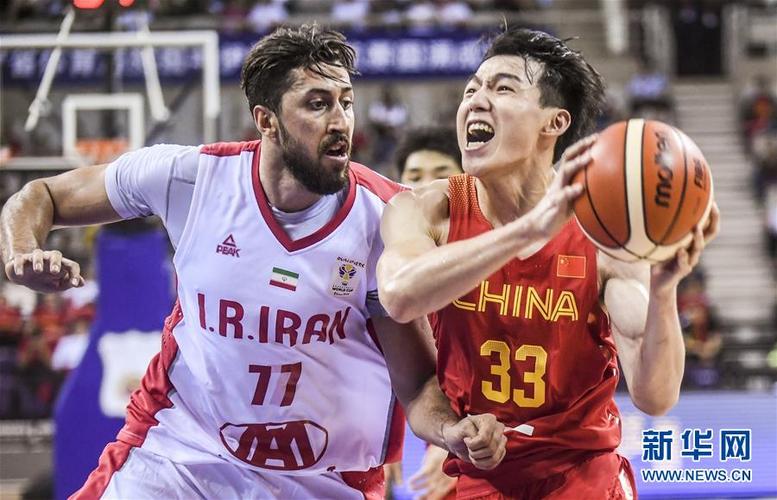 中国男篮vs伊朗赛后访问的相关图片