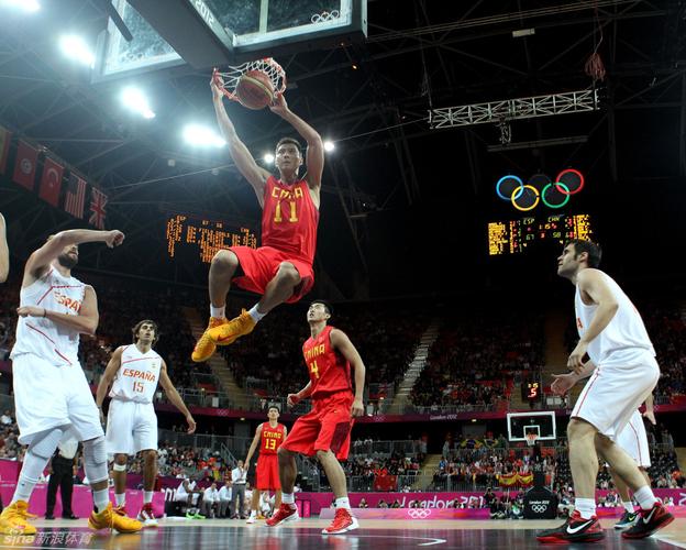 中国男篮vs西班牙奥运会的相关图片
